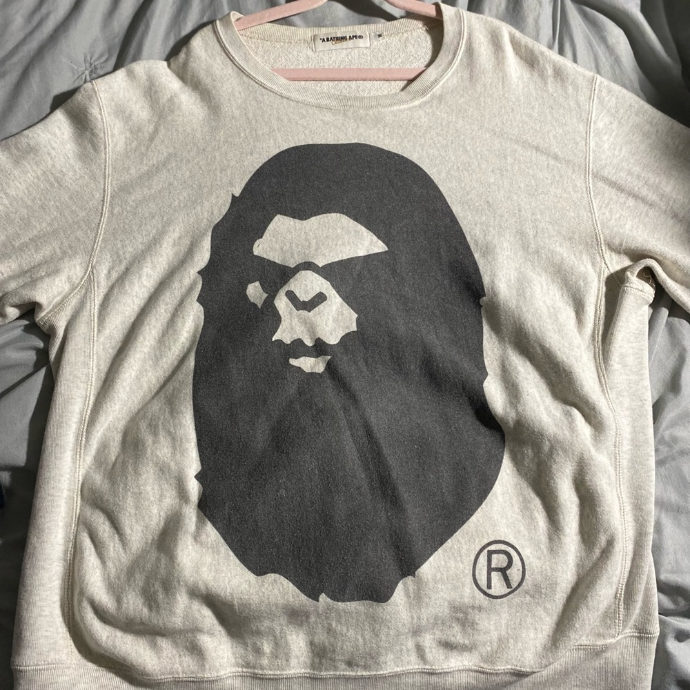 Bape big ape head sweater Size M